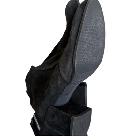 STUART WEITZMAN Landmark Over-the-Knee Suede Boots Size 7.5 - Picture 11 of 13